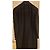 Versace Cappotto in pelle scamosciata nera con bottoni dorati - vista 5