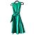 Vestido midi sin mangas verde Hobbs London