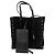 Autre Marque Borsa Saint Laurent Shopper in camoscio nero con borchie