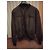 Autre Marque MARKUP Men's Brown Leather Bomber Jacket - view 3