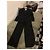 Sandro black tailored set - view 2
