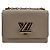 Borsa Louis Vuitton Twist MM in Pelle Epi Crema