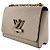 Borsa Louis Vuitton Twist MM in Pelle Epi Crema - vista 4