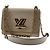 Borsa Louis Vuitton Twist MM in Pelle Epi Crema - vista 8