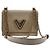 Borsa Louis Vuitton Twist MM in Pelle Epi Crema - vista 9