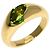 Anello Chaumet Vague in Oro Giallo 18K e Peridoto - vista 2