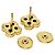 Pendientes Sweet Alhambra Onyx Van Cleef & Arpels - vista 3