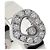 Anillo alianza Chopard Happy Diamonds en oro blanco de 18K - vista 7