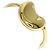 Autre Marque Tiffany & Co. Bean Ring aus 18K Gelbgold