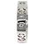 Anello Gucci Icon 5P Diamanti in Oro Bianco 18K - vista 3