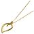 Autre Marque Collana Cuore Foglia Tiffany & Co. in oro giallo 18K