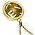 Céline Collar Círculo Logo Celine en Oro Amarillo 18K - vista 2