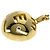 Céline Collar Círculo Logo Celine en Oro Amarillo 18K - vista 5