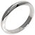 Fede nuziale Cartier in platino - vista 2