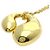 Autre Marque Collana Tiffany & Co. Double Teardrop in oro giallo 18K - vista 5