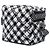 Chanel Lunch Box Schultertasche aus schwarzem CC Canvas Gingham - Ansicht 2