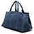 Tote Prada Blue Large Denim Canapa Logo Azul - vista 2