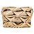 Spilla Chanel Gold CC placcata oro trapuntata Classic Flap