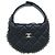 Chanel Pochette Mini Matelassé in Pelle di Agnello Nera con Catena