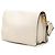 Prada White Vitello Daino Flap Crossbody - vista 2