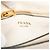 Prada White Vitello Daino Flap Crossbody - vista 5