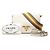 Prada White Vitello Daino Flap Crossbody - vista 7