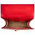 Borsa Gucci Red Mini Calfskin Web Sylvie Chain Satchel Rosso - vista 4