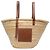 LOEWE Großer Anagram-Korb-Tote aus Raphia in Beige