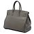 Hermès Gray Togo Birkin Retourne 35 Marrom Cinza antracite - vista 2