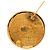 Spilla Medaglione Chanel Gold Plated 31 Rue Cambon Dorata - vista 3