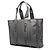 Chloé Woody Tote Large aus Nylon in Grau Braun - Ansicht 2