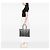 Chloé Woody Tote Large aus Nylon in Grau Braun - Ansicht 6