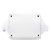 Céline Celine Phantom Luggage Tote en cuir blanc Medium - vue 3