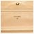 Chanel Beige CC Quilted Caviar Wallet on Chain - vue 5