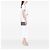 Chanel Silver CC gesteppte metallische Lammleder Wallet On Chain mit Kunstperlen - Ansicht 7
