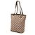 Borsa Tote Gucci in tela GG beige - vista 2