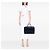 Pasta de Viagem Prada Blue Saffiano - vista 6