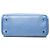 Borsa Diorissimo Mini in vitello martellato metallizzato blu Dior - vista 3