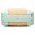 Borsa Gucci Small Raffia Bamboo Shopper Marrone - vista 3