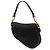 Borsa Saddle Dior in pelle di vitello grana grossa nera - vista 2