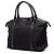 Bolso Gucci Black Medium GG Canvas Charm Dome Satchel - vista 2