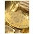 Orecchini a clip rotondi in cristallo placcati oro Chanel Gold CC - vista 4