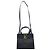 Salvatore Ferragamo Ferragamo Vara Bow Satchel aus schwarzem Leder