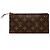Louis Vuitton Brown Monogram Pochette Felicie Zippered Insert