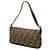 Fendi Baguette Tasche aus braunem Zucca Canvas - Ansicht 2