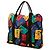 Autre Marque Saint Laurent Black Printed Nylon Love Card Tote Negro - vista 2