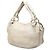 Céline Celine Bittersweet Hobo in pelle di vitello grana metallizzata bianca - vista 2