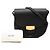 Céline Celine Black Small Grained Calfskin Trotteur Crossbody - vista 7