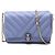 Bulgari Borsa a tracolla Bvlgari Serpenti Cabochon in pelle viola con catena