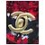 Chanel Red Medium Classic Tweed Double Flap - Ansicht 5